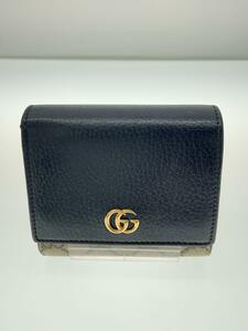 GUCCI◆ミディアムウォレット_GGマーモント_GGスプリーム/-/総柄/レディース