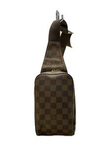 LOUIS VUITTON* Geronimo s_ Damier *eben_BRW/PVC/BRW/ общий рисунок 