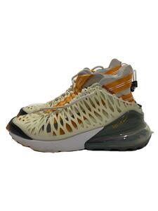 NIKE◆AIR MAX 270 ISPA/エアマックス/ホワイト/BQ1918-102/24.5cm/IVO