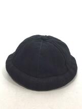 Sasquatchfabrix.◆50-21 BASEBALL CAP ヘッドウェア/L/ウール/BLK/21AW-GOC-001_画像2