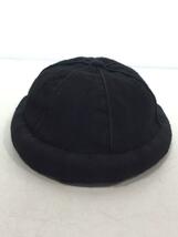 Sasquatchfabrix.◆50-21 BASEBALL CAP ヘッドウェア/L/ウール/BLK/21AW-GOC-001_画像3