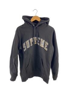 Supreme◆15SS/Chrome Arc Hooded Sweatshirt/L/コットン/ブラック
