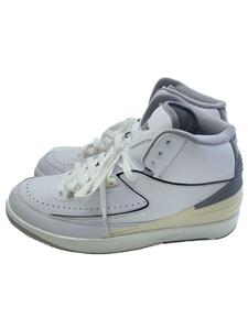 NIKE◆AIR JORDAN 2 RETRO/DR8884-100/28.5cm/WHT/レザー