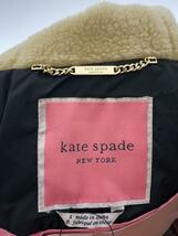 kate spade new york◆ダウン/コート/S/ポリエステル/BLK/無地/K29707UKJ_画像3