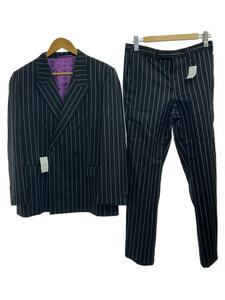 LITTLEBIG◆20SS/Stripe 6B Double Breasted Jacket/セットアップ/2/ウール/BLK