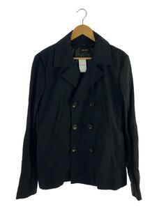 DIESEL BLACKGOLD◆ピーコート/L/ナイロン/BLK