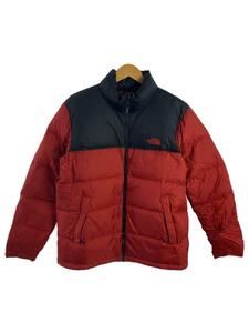 THE NORTH FACE◆NUPSE DOWN JACKET/ダウンジャケット/L/ナイロン/RED/NF00C759