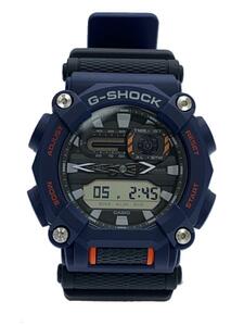 CASIO◆クォーツ腕時計_G-SHOCK/デジアナ/-/BLK/NVY