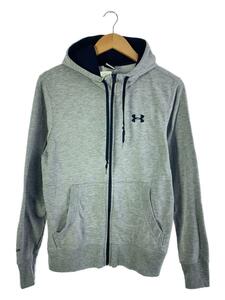 UNDER ARMOUR◆ジップパーカー/-/コットン/GRY/MTR6230