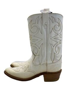 TEXAS BOOT CO./USA製/ブーツ/US9.5/WHT/レザー