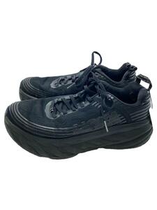 HOKA ONE ONE◆BONDI6/ローカットスニーカー/25cm/BLK/F272191