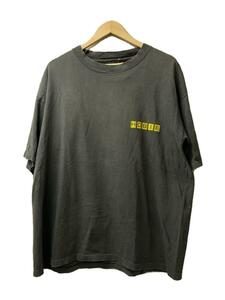 90s/VINTAGE/HOBIE/ラメ加工/Tシャツ/コットン/GRY/無地