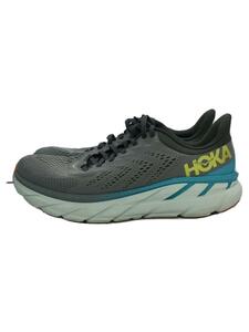 HOKA ONE ONE◆M CLIFTON 7 WIDE/ローカットスニーカー/27.5cm/GRY/F272201