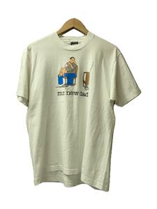 FRUIT OF THE LOOM◆80s/VINTAGE/JIMBENTUN/MR.NEWDAD/Tシャツ/XL/コットン/WHT