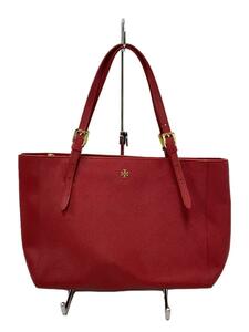 TORY BURCH◆TORY BURCH トリーバーチ/トートバッグ/PVC/RED/無地/hpk069