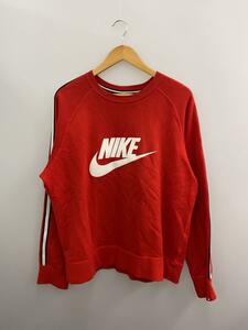 NIKE◆スウェット/XXL/コットン/RED/無地/545160-602