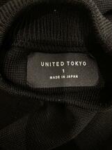 UNITED TOKYO◆セーター(薄手)/アクリル/ブラック/132630011_画像3