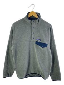 patagonia◆21AW/Lightweight Synchilla Snap-T//S/ポリエステル/グレー/25580