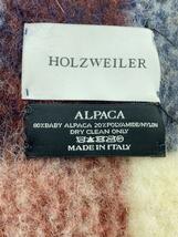 HOLZWEILER◆ALPACA/イタリア製/マフラー/アルパカ/マルチカラー/レディース_画像3