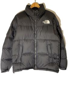 THE NORTH FACE◆NUPTSE JACKET_ヌプシジャケット/L/ナイロン/BLK/無地