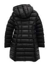 MONCLER◆ロングダウンジャケット/4/ナイロン/BLK/無地/F20931C51100 53048_画像2