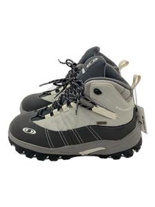 salomon◆トレッキングブーツ/23.5cm/GRY/643001