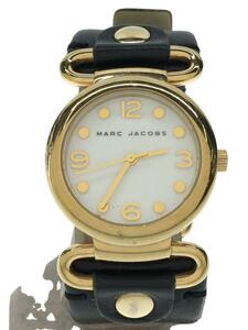 MARC BY MARC JACOBS◆クォーツ腕時計/アナログ/-/GLD/BLK/MBM1155