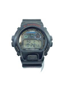 CASIO◆クォーツ腕時計/デジタル/ラバー/BLK/BLK/DW-6900-1VQ