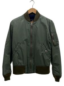 ALPHA INDUSTRIES◆MA-1/フライトジャケット/S/コットン/KHK/TA1144-8003