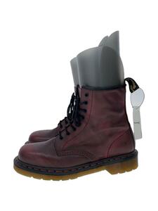 Dr.Martens◆ブーツ/US8/BRD/レザー/10072