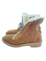 UGG australia◆レースアップブーツ/24cm/BRW/1012359_画像1