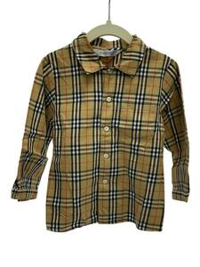 BURBERRYS* Burberry z/ рубашка с длинным рукавом /100cm/ хлопок /CML/ проверка /BE501-700