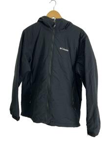 Columbia◆LABYRINTH CANYON JACKET_ラビリンスキャニオンジャケット/XL/ナイロン/BLK/無地