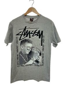 STUSSY◆Tシャツ/M/コットン/GRY