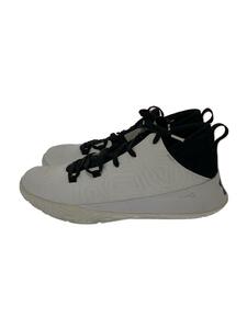 UNDER ARMOUR◆ローカットスニーカー/26cm/WHT/ホワイト/3021264-100