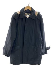 BURBERRY LONDON◆ジャケット/M/コットン/BLK/無地/BBN32-140-09