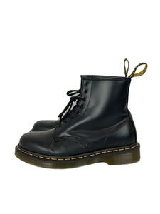 Dr.Martens◆1460/8ホール/レースアップブーツ/UK8/ブラック/レザー/1460