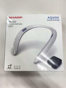 SHARP◆スピーカー AQUOSサウンドパートナー AN-SS2-W