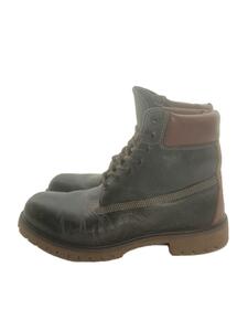 Timberland◆ブーツ/US9.5/BLK/レザー/A0340/ブラック