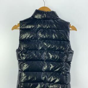 MONCLER◆ダウンベスト/152/ポリエステル/BLK/無地の画像2