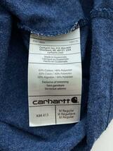 Carhartt◆半袖Tシャツ/L/コットン/NVY/無地/K84413_画像4