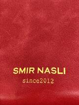 SMIR NASLI◆ショルダーバッグ/フェイクレザー/RED/0110-1246-1_画像5