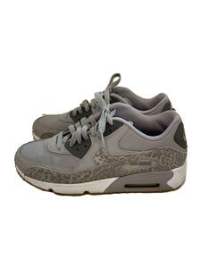 NIKE◆AIR MAX 90 LTR SE GG/エアマックスレザー/グレー/897987-004/25cm/GRY