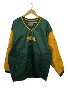 NIKE◆ナイロンジャケット/XL/ナイロン/GRN/PACKERS/NFL