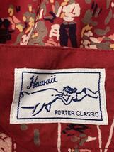 Porter Classic◆アロハシャツ/M/レーヨン/RED/フレンチ柄/ALOHA SHIRTS RED EXCLUSIVE_画像3