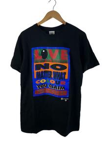 cross colours◆Tシャツ/M/コットン/BLK