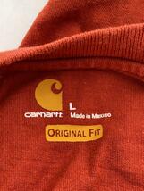 Carhartt◆カットソー/L/コットン/BRW_画像3