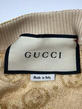 GUCCI◆スカート/S/ウール/605923/インターロッキングG/ラメウール_画像4