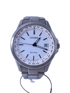 CITIZEN◆クォーツ腕時計/アナログ/-/WHT/SLV/H149-S104858