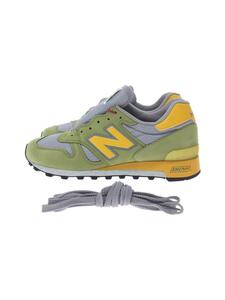 NEW BALANCE◆ローカットスニーカー/UK7.5/グリーン/レザー/M1300GYW/イングランド製